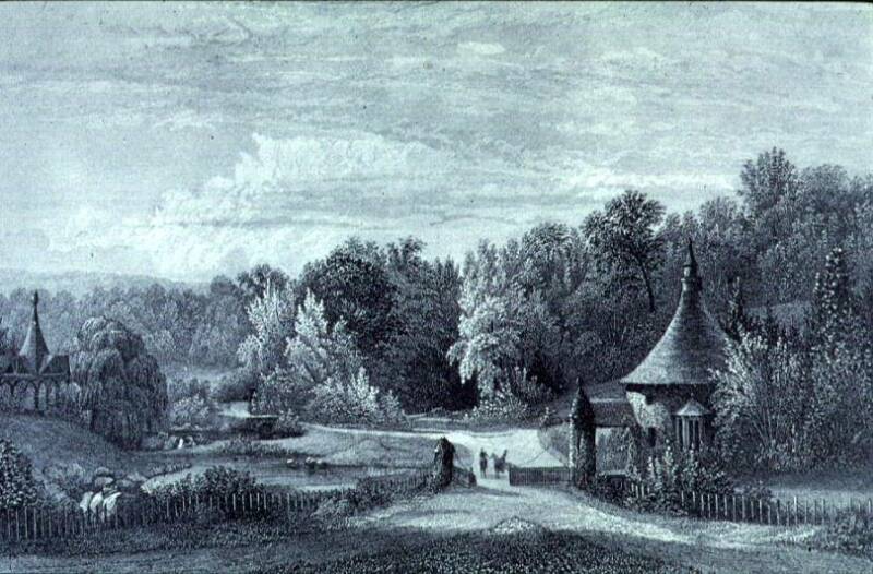 Llewellyn Park was a "gated" community